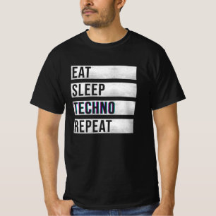 Camiseta Techno Music Eletro
