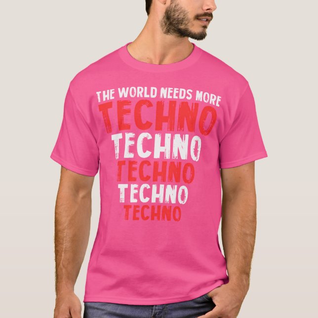Camiseta Techno Music Eletro Edm Raver Festival Rave Tech (Frente)