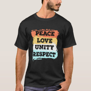 Camiseta Techno Music Peace Love Unity Respeite Rave Party 