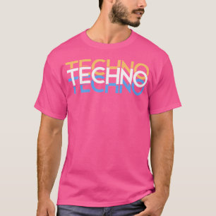 Camiseta Techno Music Rave Gabber - Dj Edm Clubbing Raver