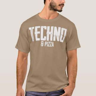 Camiseta Techno & Pizza 1657