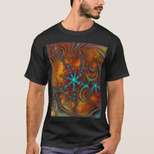 Camiseta Techno Psychedelic Fractal