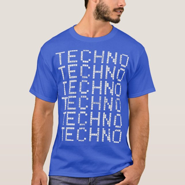 Camiseta Techno Raver DJ Music Festival (Frente)