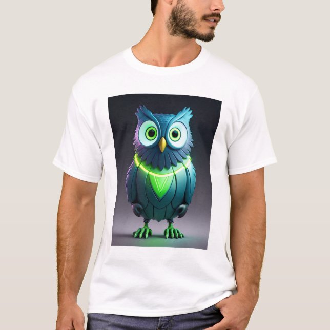 Camiseta Technological Owl (Frente)