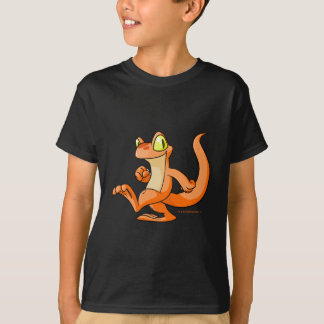 Camiseta Techo alaranjado em uma procura