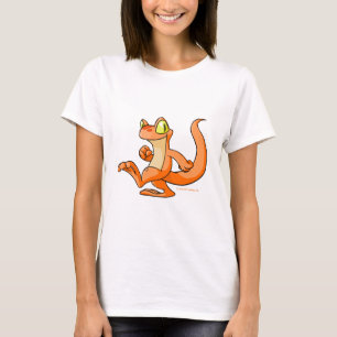 Camiseta Techo alaranjado em uma procura