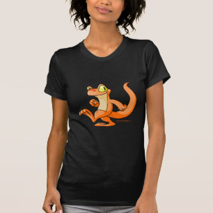 Camiseta Techo alaranjado em uma procura