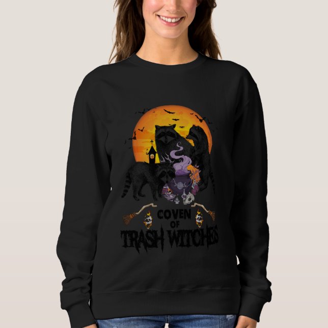 Camiseta Tecido De Feiticeiras De Lixo (Frente)