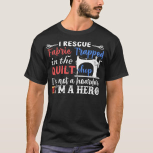 Camiseta Tecido de resgate, sou um herói...