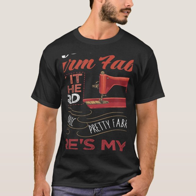 Camiseta Tecido Suave Pela Máquina De Costura De Pano Que C (Frente)