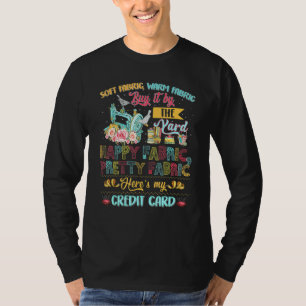 Camiseta Tecido Suave Pela Máquina De Costura De Pano Que C