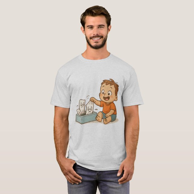 Camiseta Tecidos em Problemas (Frente Completa)