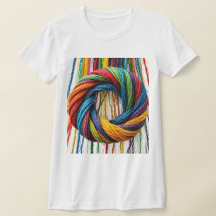 Camiseta Tecidos em Unidade