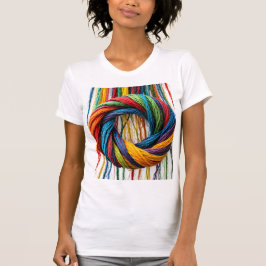 Camiseta Tecidos em Unidade