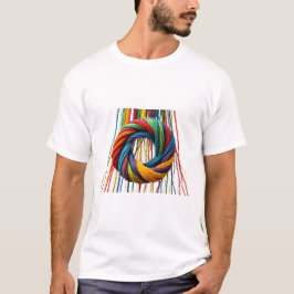 Camiseta Tecidos em Unidade