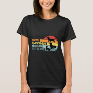 Camiseta Teckel Dachshund Dogs Proprietário de Cães