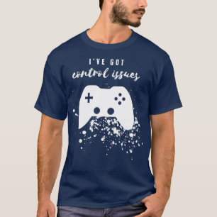 Camiseta Tecla de problemas de controle