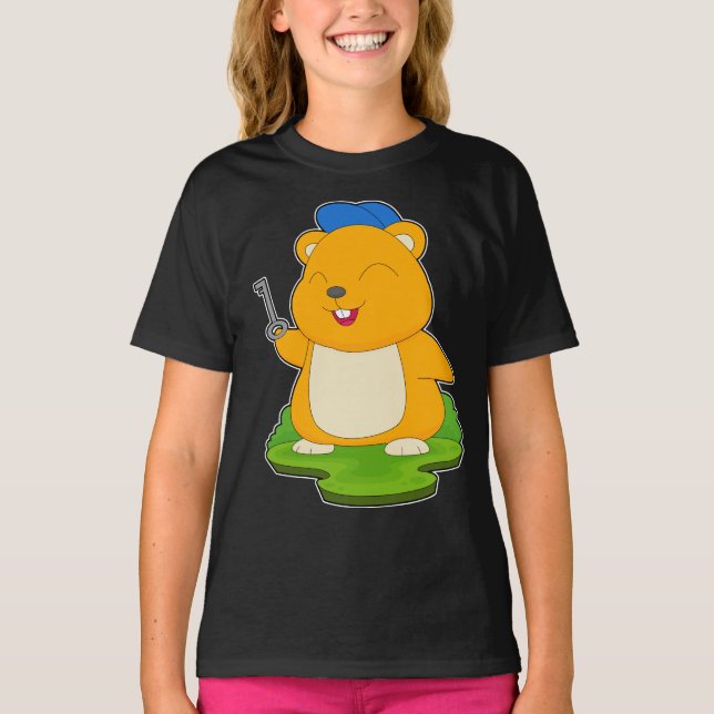 Camiseta Tecla Hamster (Frente)