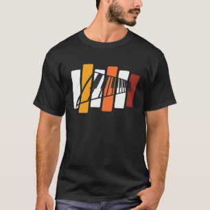 Camiseta Teclado do Piano Player Tecladista Gift Retro