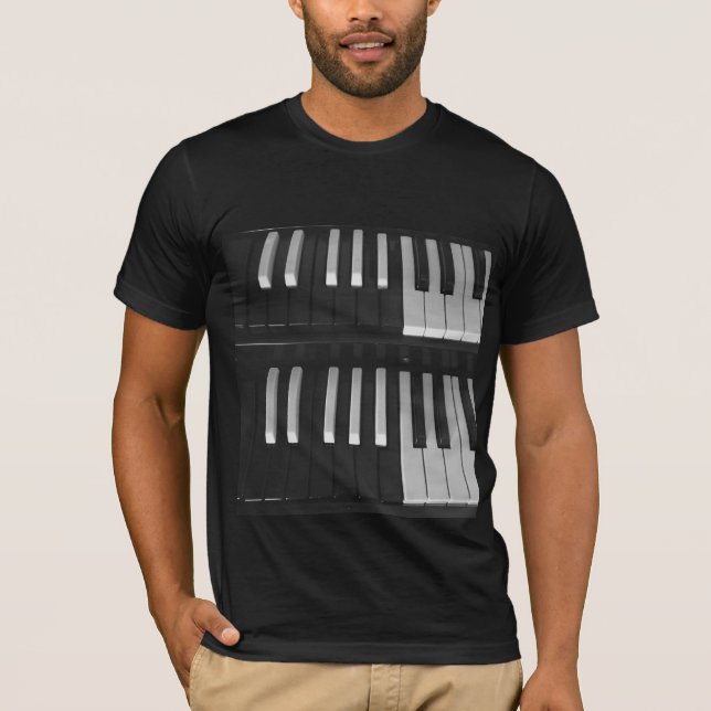 Camiseta Teclado Hammond (Frente)