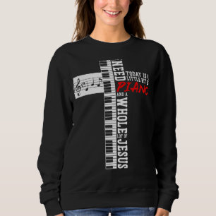 Camiseta Teclado Pianista do Professor Piano atravessa Jesu