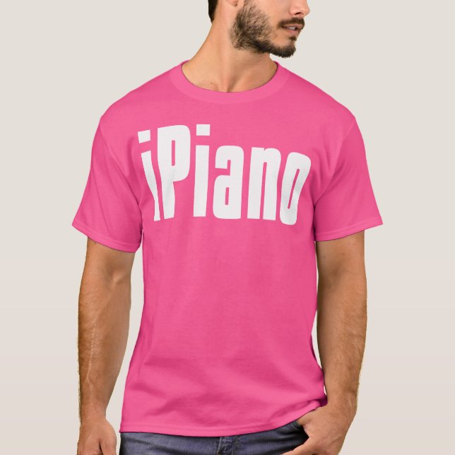 Camiseta Teclado Pianista Jazz Indie Rock Blues Orche (Frente)