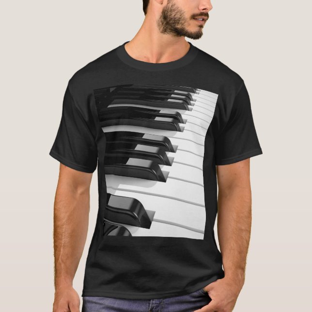 Camiseta Teclado Piano (Frente)