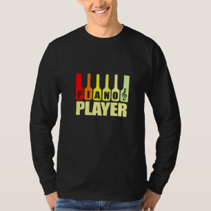 Camiseta Teclado Piano Para Piano Player