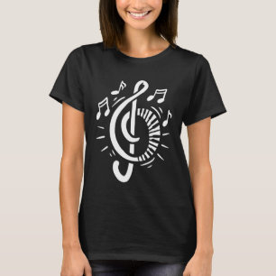 Camiseta Teclado Piano Player Pianista Limpa Música Present