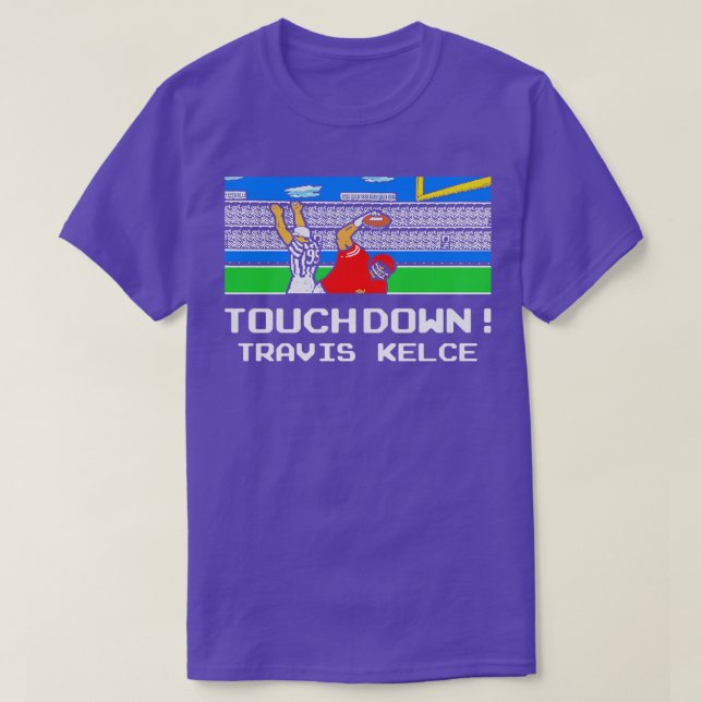 Camiseta Tecmo Travis Kelce TOUCHDOWN (Frente do Design)