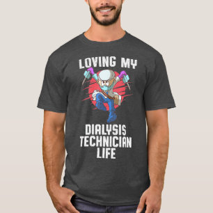 Camiseta Técnica de Diálise Adorando Nefrologia Tech