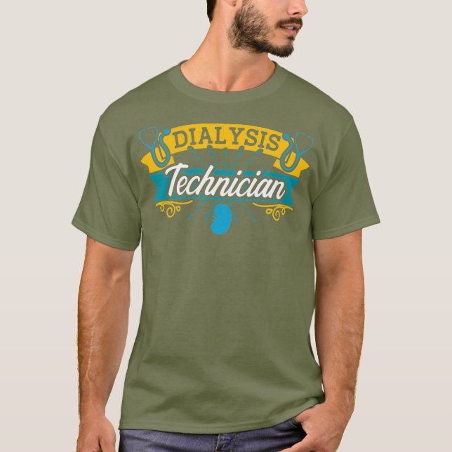 Camiseta Técnica De Diálise Bem-Sucedido Nefrologia Tech (Frente)