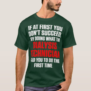 Camiseta Técnica De Diálise Bem-Sucedido Nefrologia Tech