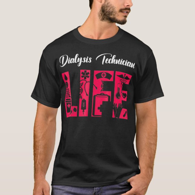 Camiseta Técnica de Diálise de Vida Nefrologia Tech (Frente)