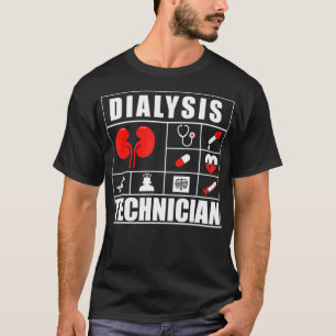 Camiseta Técnica De Diálise Medicina Nefrologia Tech