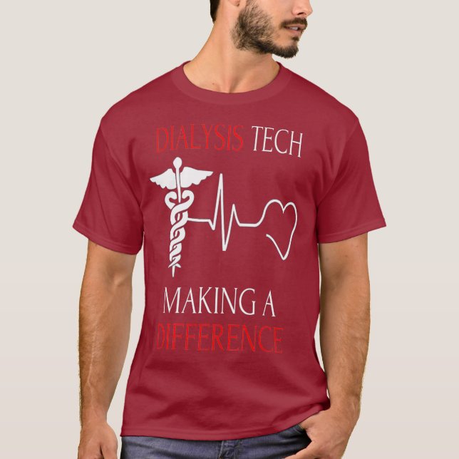 Camiseta Técnica de Diálise Nefrologia Tech (Frente)