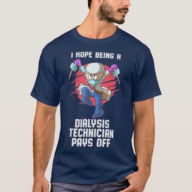 Camiseta Técnica De Diálise Paga Nefrologia Tech (Frente)