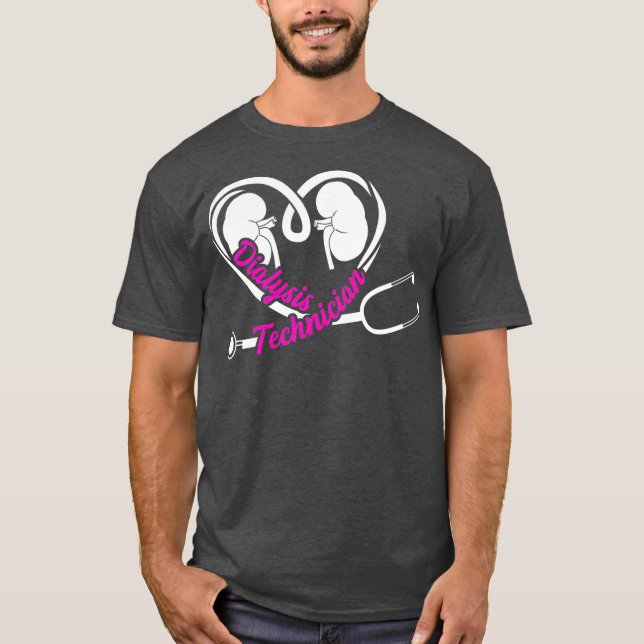 Camiseta Técnica de Diálise Stethoscope Nefrologia Tech (Frente)