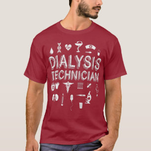 Camiseta Técnica de Diálise Trabalho de Vida Nefrologia Tec