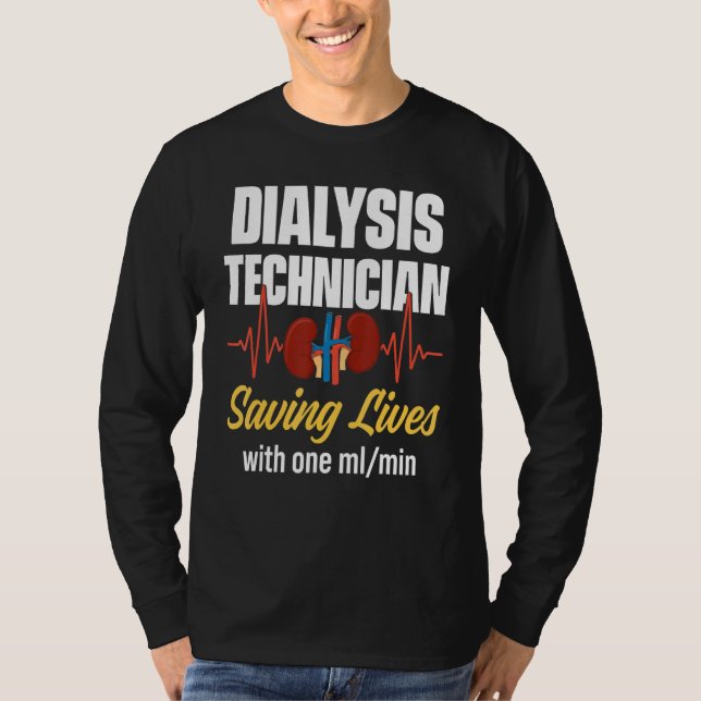 Camiseta Técnica de Diálise Uma LmL Nefrologia Tech 1 (Frente)