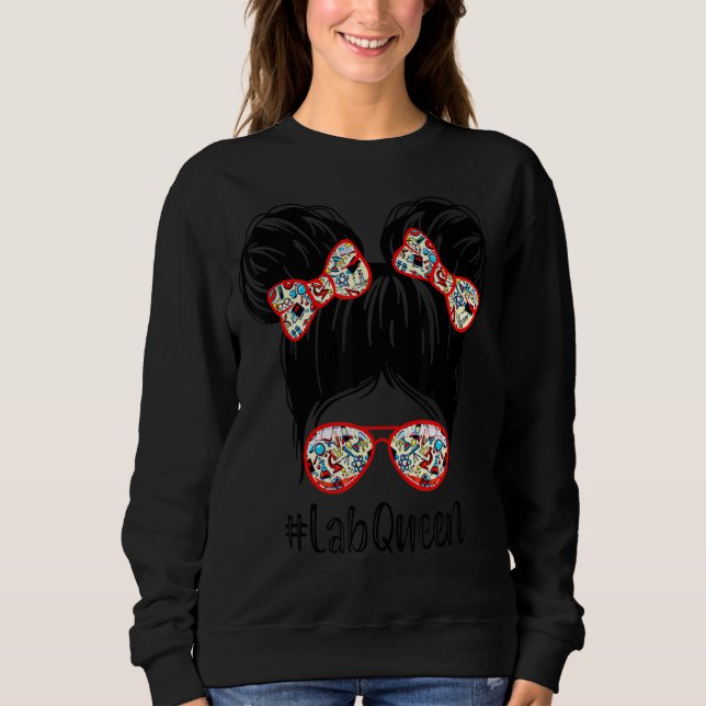 Camiseta Técnica do Laboratório Messy Bun Queen Lab Week 20 (Frente)