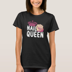 Camiseta Técnica Manicure Salão Rainha das Unhas