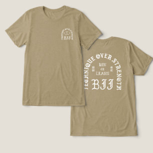 Camiseta Técnica sobre Resistência frente e trás (branco)