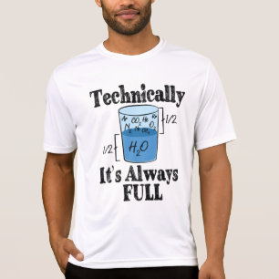Camiseta Tecnicamente, é sempre ciência engraçada de Cheio