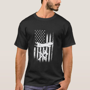 Camiseta Técnico de Aeronaves Americano, Mecânico de Aviões