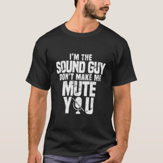 Camiseta Técnico de Áudio de Tecnologia Musical Cara de Som