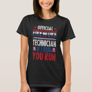 Camiseta Técnico De Bombeiros Em 4 De Julho
