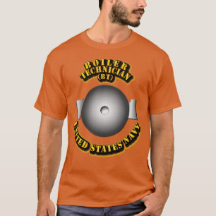 Camiseta Técnico de caldeira de taxa de marinho