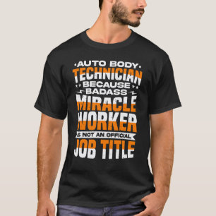 Camiseta Técnico de carroceria Mecânico de automóveis Car