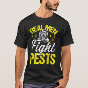 Camiseta Técnico de Controle de Pragas Homens de Verdade lu